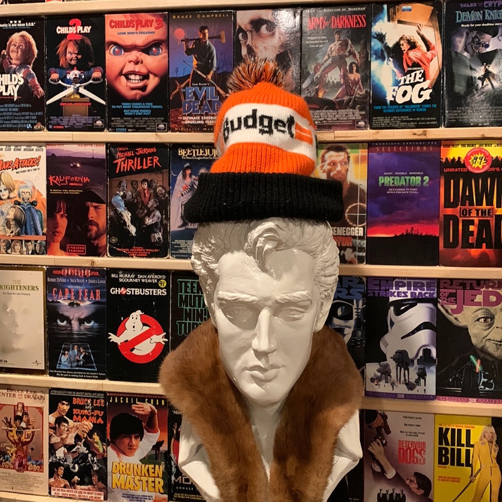 Vintage budget ski toque.
